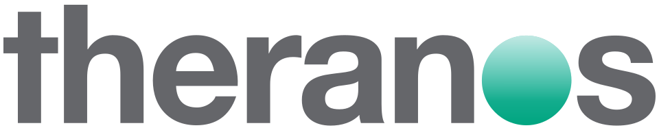 Theranos wordmark used as an illustrative subject image